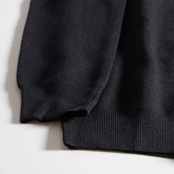 SOLD Monrow Soft Knit Raglan Sweater in SAND - Picture 7 of 7